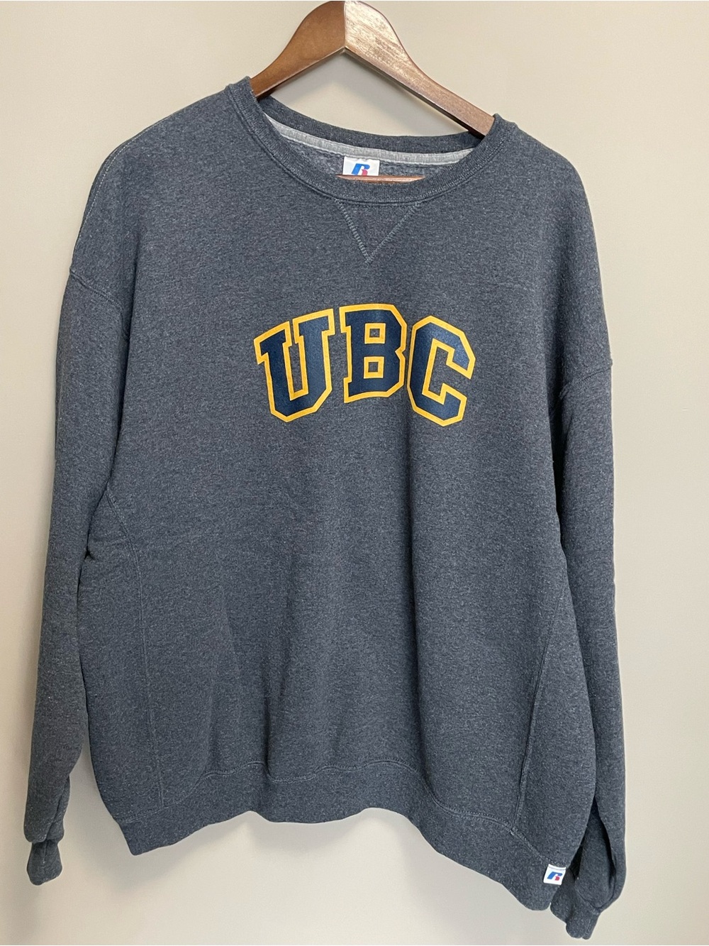 UBC Charcoal Crewneck Sweatshirt Men’s Women XXL